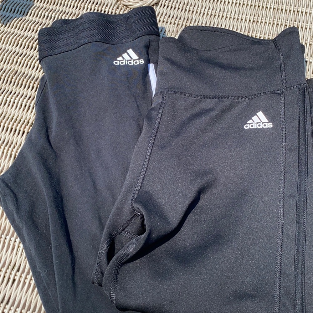 Adidas  leggings- two pair